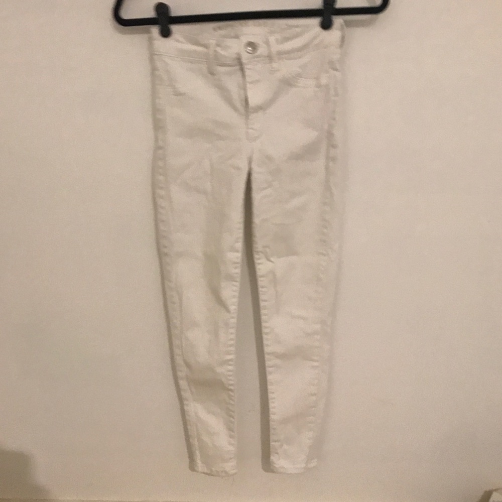 white jeans